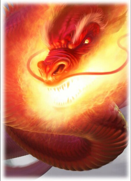 Deck Protector MTG Size Image Sleeves - Inferno - 50ct Pack