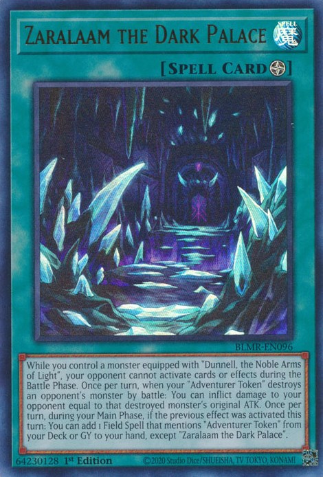 Zaralaam the Dark Palace (BLMR-EN096) [Battles of Legend: Monstrous Revenge]