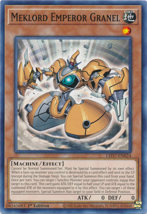 Meklord Emperor Granel (LED7-EN024) [Legendary Duelists: Rage of Ra]