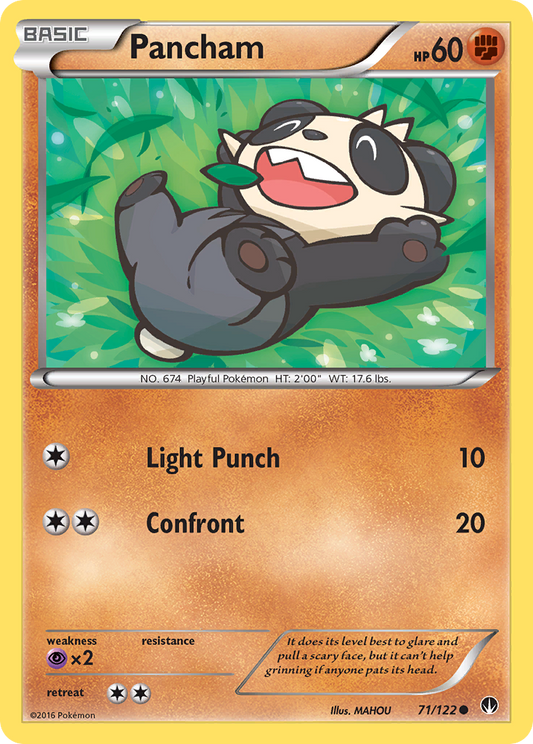 Pancham (71/122) [XY: BREAKpoint]