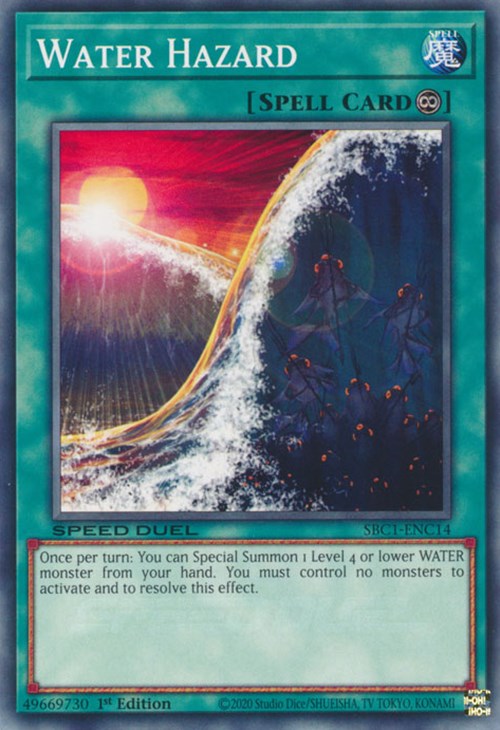 Water Hazard (SBC1-ENC14) [Speed Duel: Streets of Battle City]