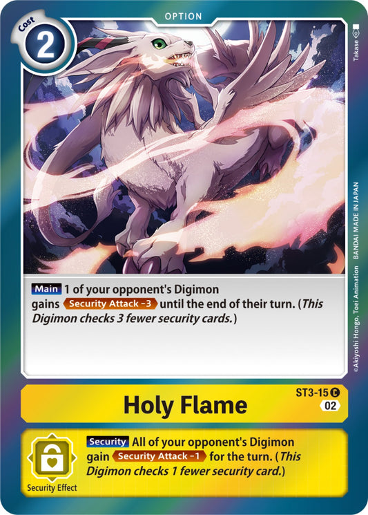 Holy Flame [ST3-015] [Resurgence Booster]