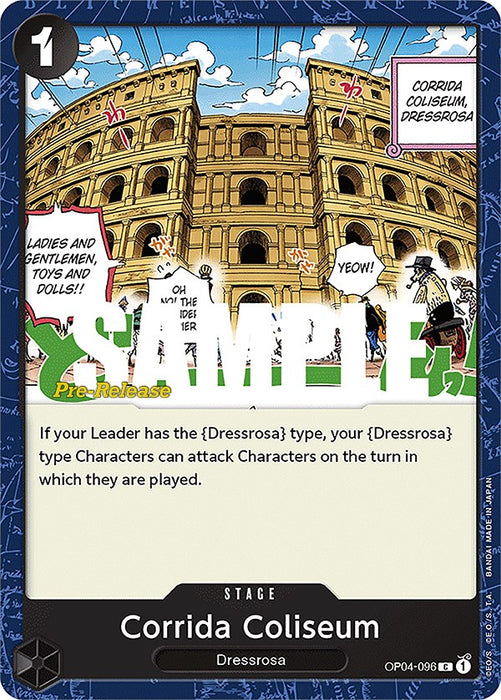 Corrida Coliseum [Kingdoms of Intrigue Pre-Release Cards]