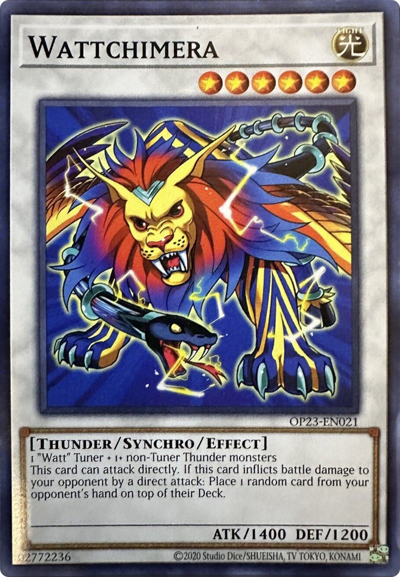 Wattchimera (OP23-EN021) [OTS Tournament Pack 23]