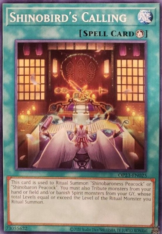 Shinobird's Calling (OP23-EN025) [OTS Tournament Pack 23]