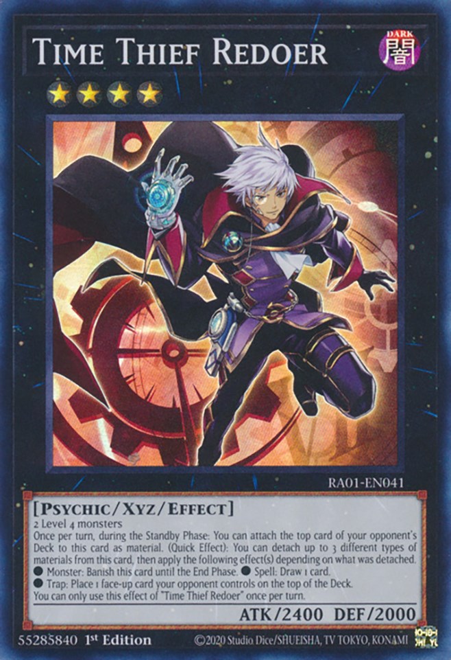 Time Thief Redoer (RA01-EN041) [25th Anniversary Rarity Collection]