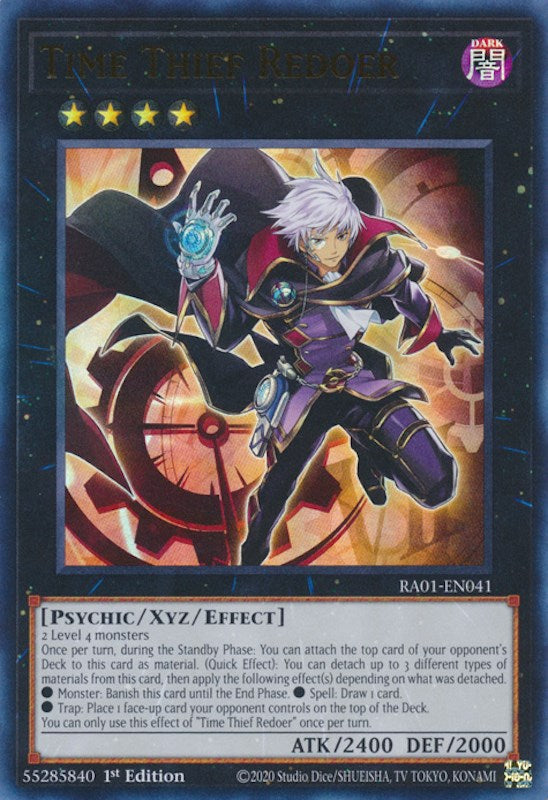Time Thief Redoer (UR) (RA01-EN041) [25th Anniversary Rarity Collection]