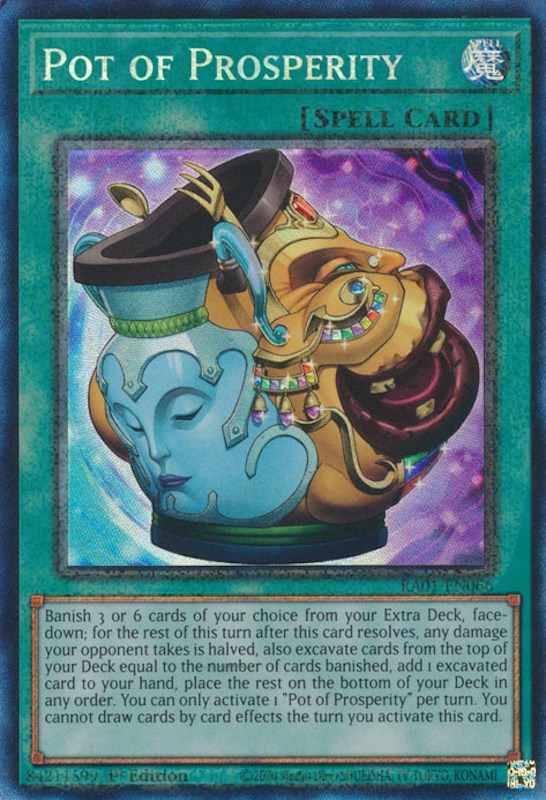 Pot of Prosperity (PCR) (RA01-EN066) [25th Anniversary Rarity Collection]