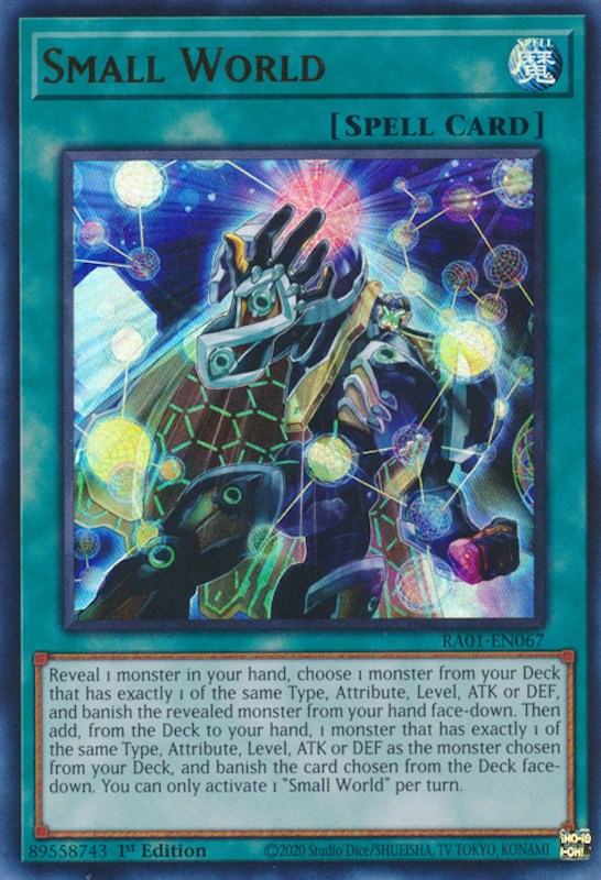 Small World (UR) (RA01-EN067) [25th Anniversary Rarity Collection]