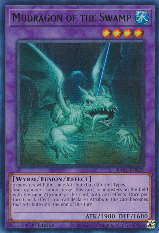 Mudragon of the Swamp (UR) (RA01-EN028) [25th Anniversary Rarity Collection]