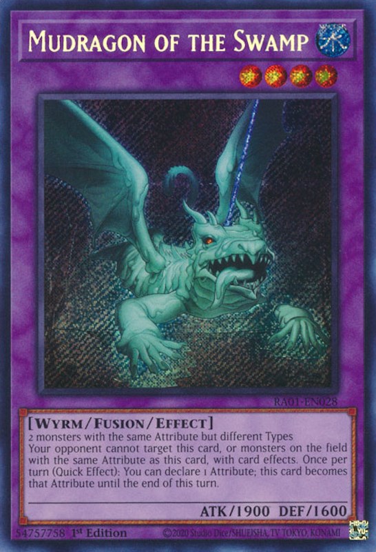Mudragon of the Swamp (Secret Rare) (RA01-EN028) [25th Anniversary Rarity Collection]