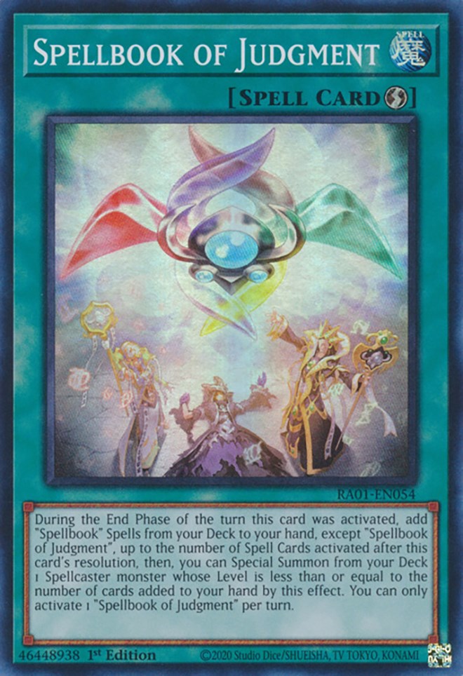 Spellbook of Judgment (RA01-EN054) [25th Anniversary Rarity Collection]