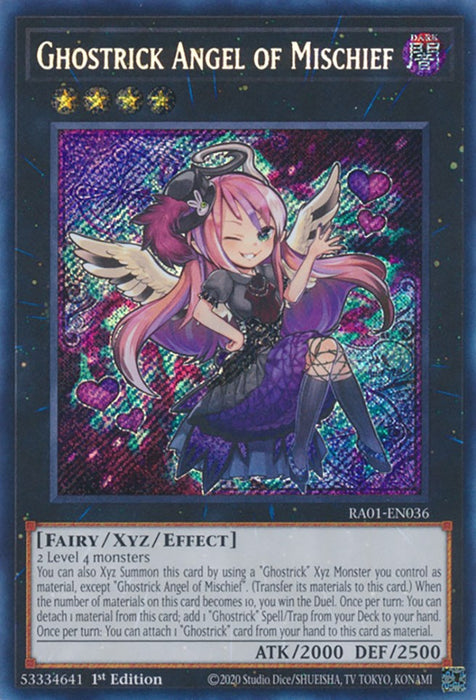 Ghostrick Angel of Mischief [RA01-EN036] Super Rare