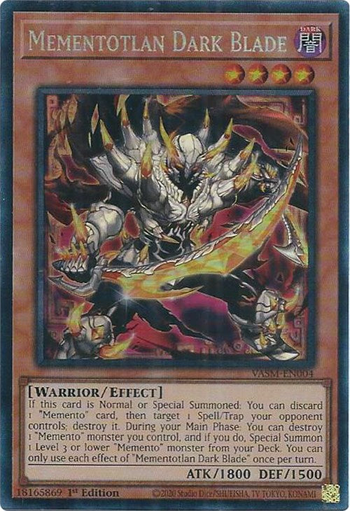 Mementotlan Dark Blade (CR) (VASM-EN004) [Valiant Smashers]