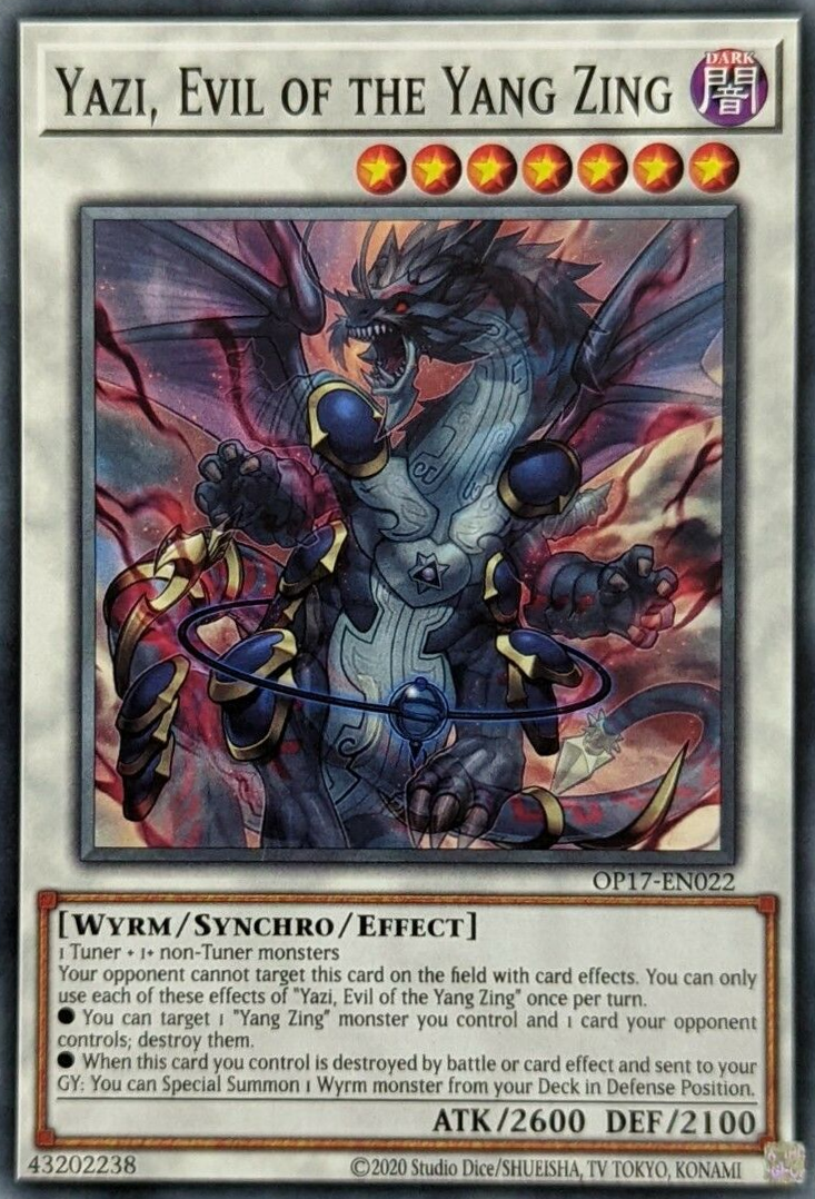 Yazi, Evil of the Yang Zing (OP17-EN022) [OTS Tournament Pack 17]