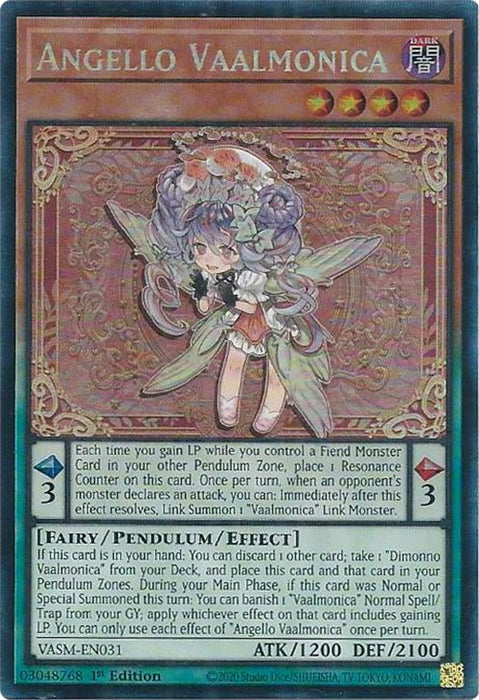 Angello Vaalmonica (CR) [VASM-EN031] Collector's Rare