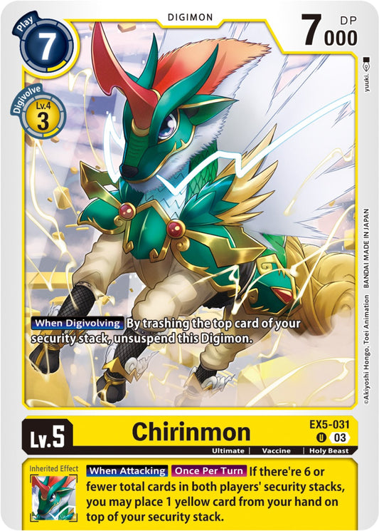 Chirinmon [EX5-031] [Animal Colosseum]