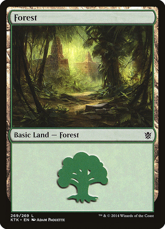 Forest (269) [Khans of Tarkir]