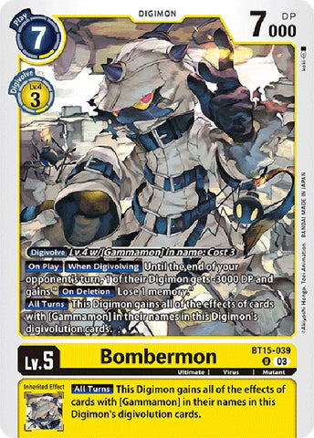 Bombermon [BT15-039] [Exceed Apocalypse]