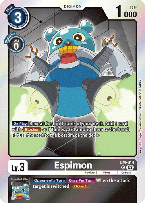Espimon [LM-014] (English Exclusive) [Exceed Apocalypse]