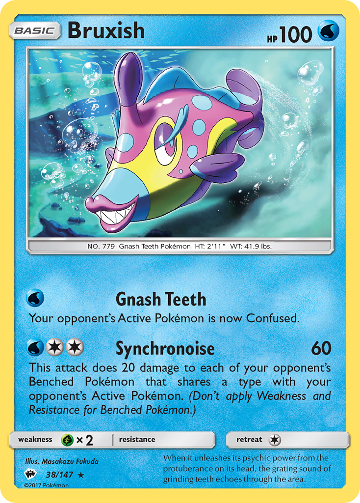 Bruxish (38/147) [SM - Burning Shadows]