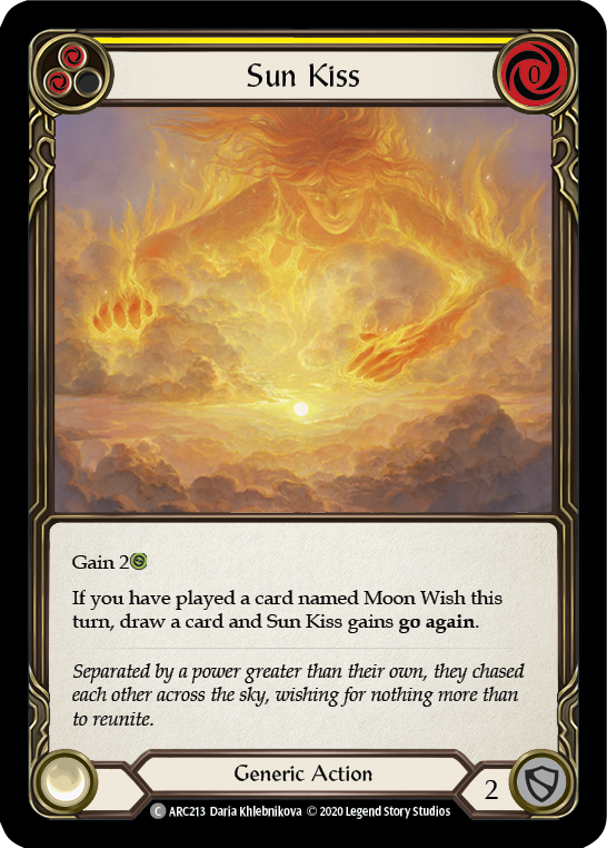 Sun Kiss (Yellow) (ARC213) [Arcane Rising]