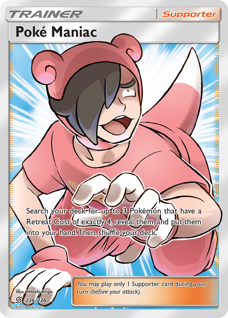 Poke Maniac (Full Art) (236/236) [SM - Unified Minds]