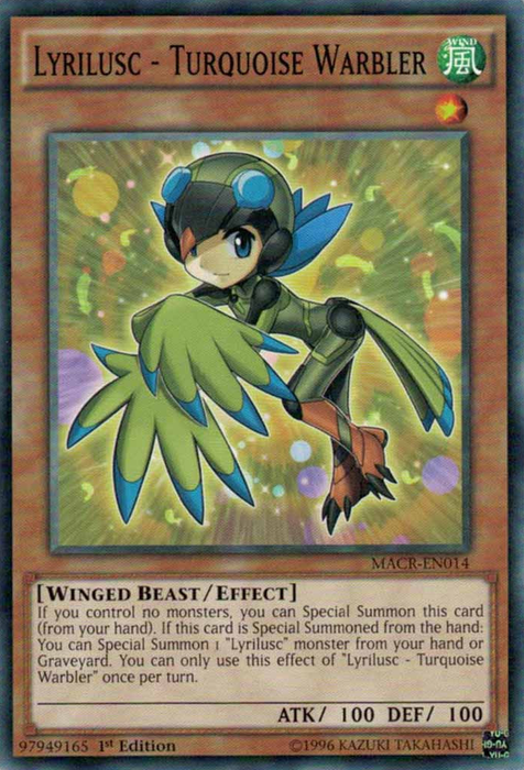 Lyrilusc - Turquoise Warbler [MACR-EN014] Common