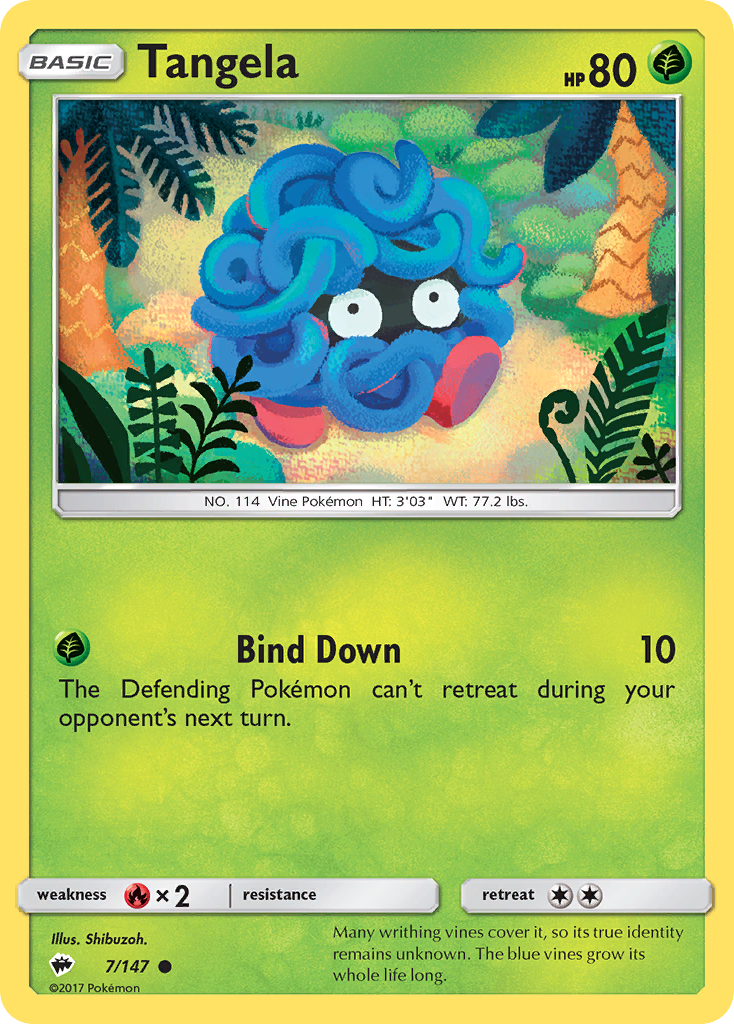 Tangela (7/147) [SM - Burning Shadows]
