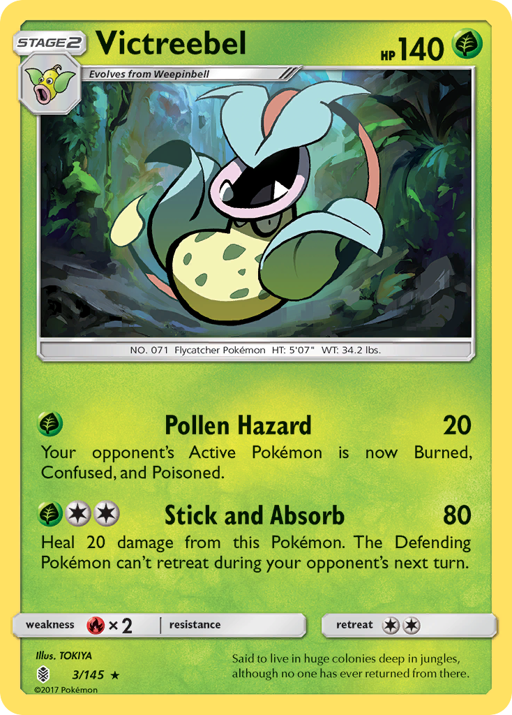 Victreebel (3/145) [SM - Guardians Rising]