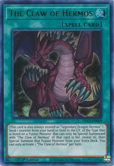The Claw of Hermos (DLCS-EN064) [Dragons of Legend: The Complete Series]