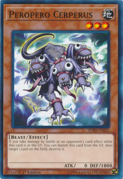 Peropero Cerperus (SDSH-EN022) [Structure Deck: Shaddoll Showdown]