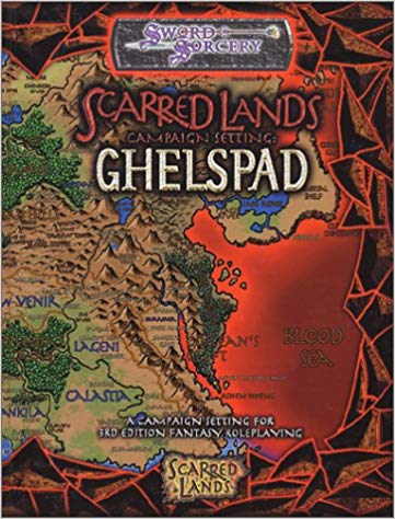 Sword & Sorcery - Scarred Lands Campaign Setting Ghelspad - Used