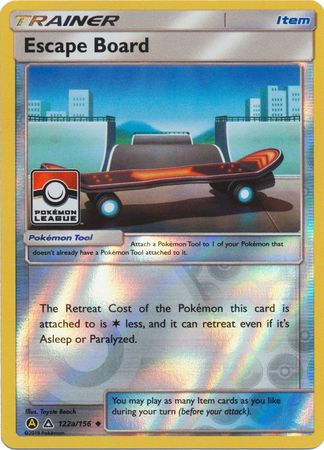 Escape Board - 122a/156 (Pokemon League) (122a/156) [League & Championship Cards]