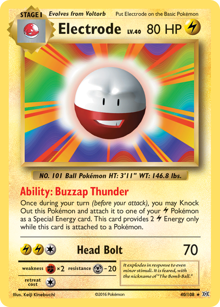 Electrode (40/108) [XY - Evolutions]