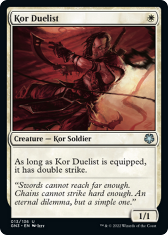 Kor Duelist [Game Night: Free-for-All]