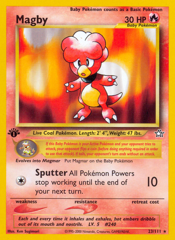 Magby (023/111) [Neo Genesis]