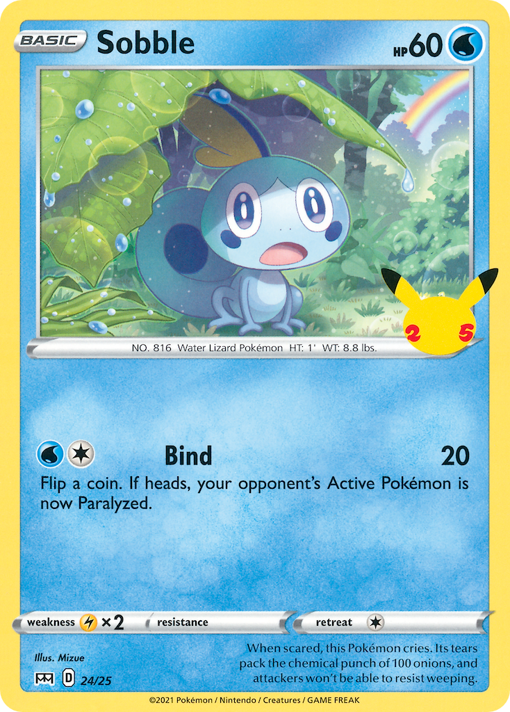 Sobble (024/025) [McDonald's 25th Anniversary Promos]