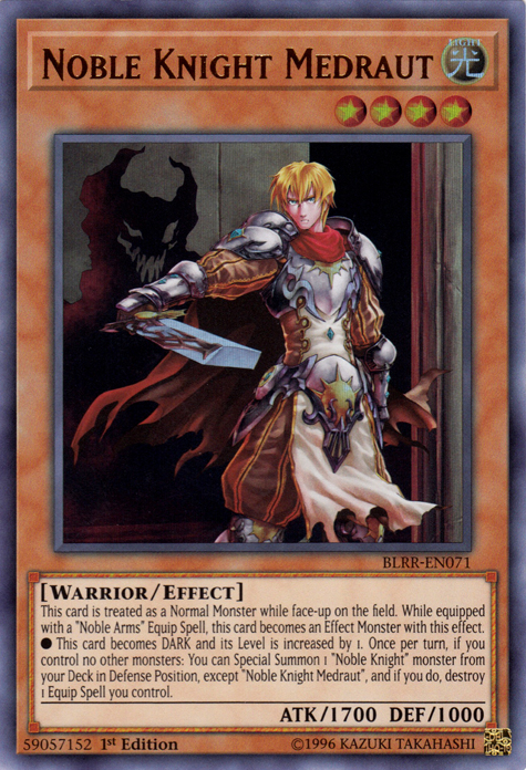 Noble Knight Medraut (BLRR-EN071) [Battles of Legend: Relentless Revenge]