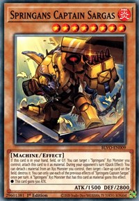 Springans Captain Sargas (BLVO-EN009) [Blazing Vortex]