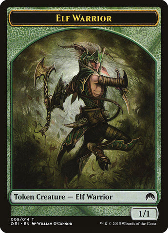 Elf Warrior [Magic Origins Tokens]
