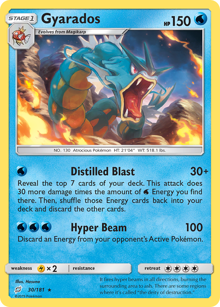 Gyarados (30/181) [SM - Team Up]