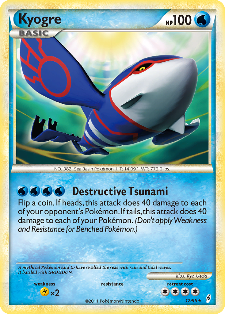Kyogre (12/95) [Call of Legends]
