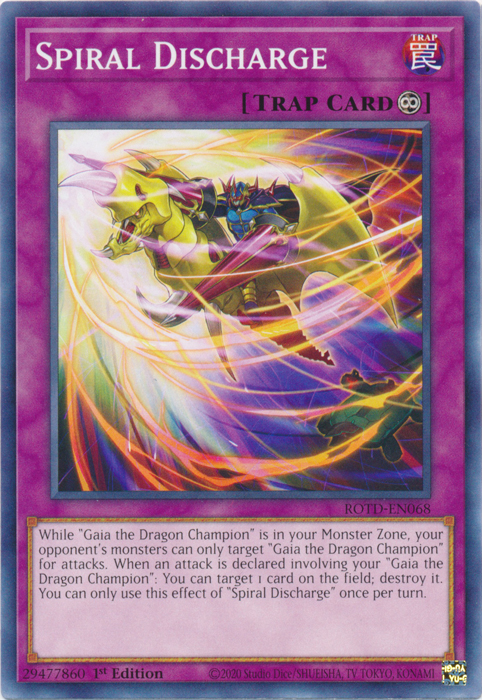 Spiral Discharge (ROTD-EN068) [Rise of the Duelist]