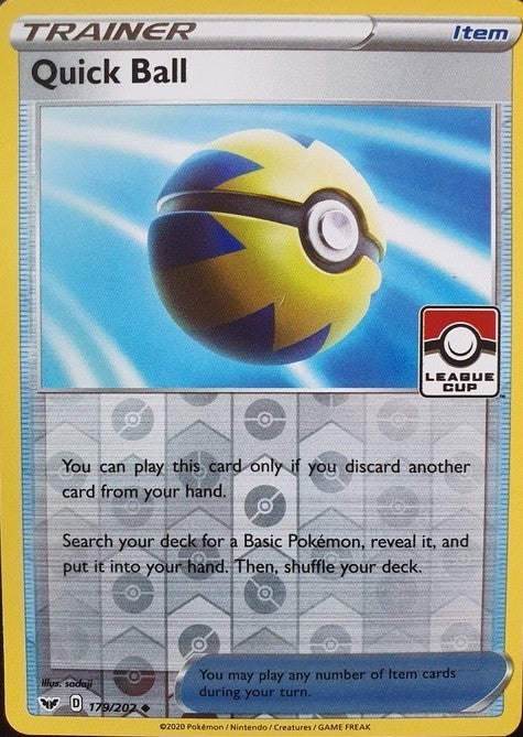 Quick Ball - 179/202 (League Cup) (179/202) [League & Championship Cards]