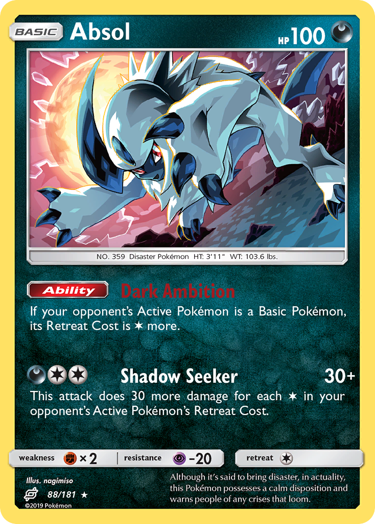 Absol (88/181) [SM - Team Up]