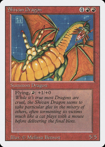 Shivan Dragon [Revised Edition]