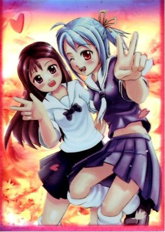 Max Gloss Holo SCHOOL GIRLS - Sleeves - Standard Size - 50ct