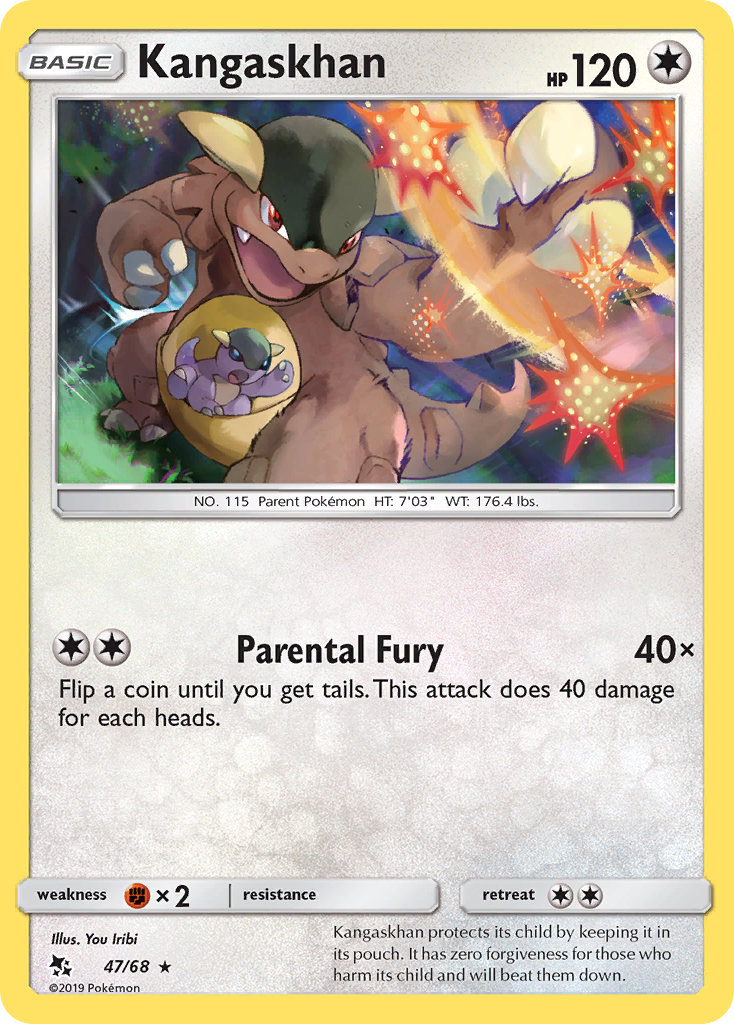 Kangaskhan (47/68) [Hidden Fates]