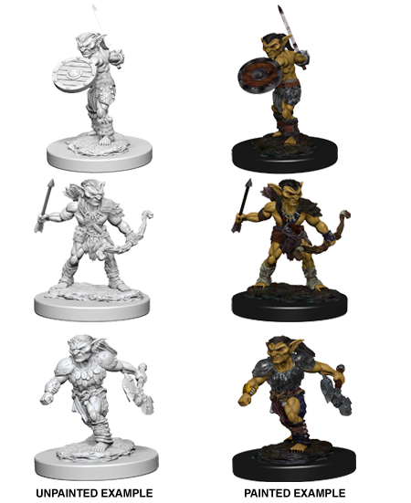 Dungeons & Dragons Nolzur`s Marvelous Unpainted Miniatures: W1 Goblins